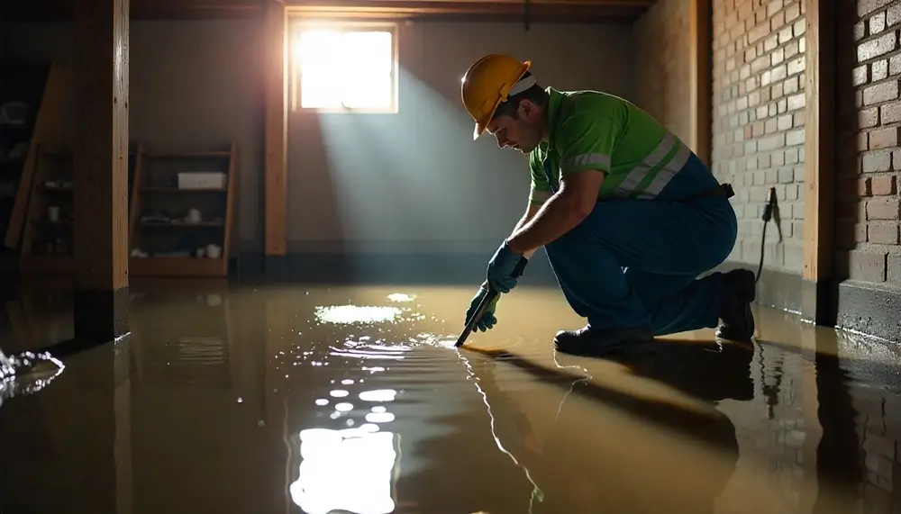 Professional water damage restoration services in Ettrick, WI
